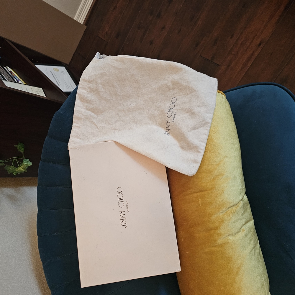 Jimmy Choo Luxury Blue Suede Heels